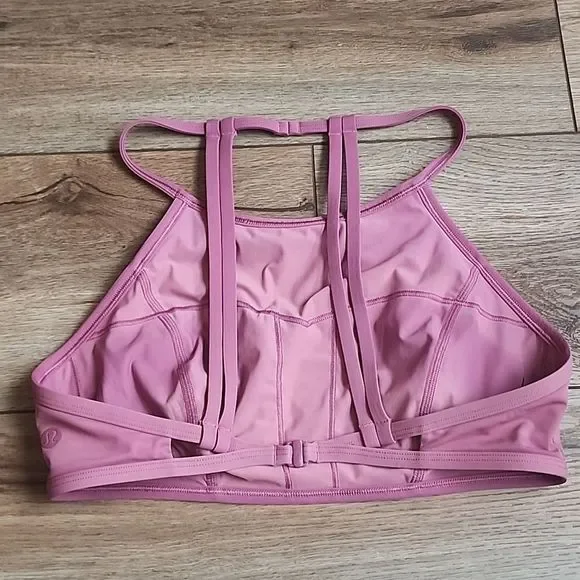 Lululemon See The Sea Swim Top Moss Rose sz 6 - Picture 6 of 9